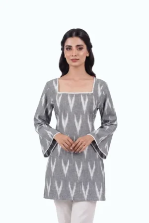 Khadi Cotton Kurti Top by Newish Fashion Destiny